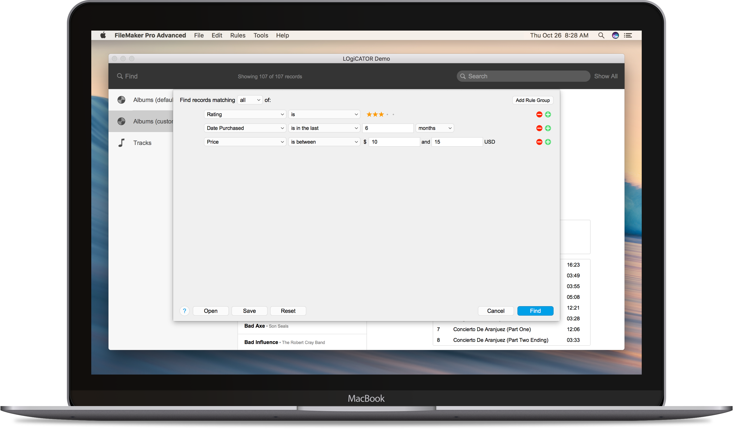 LOgiCATOR screenshot