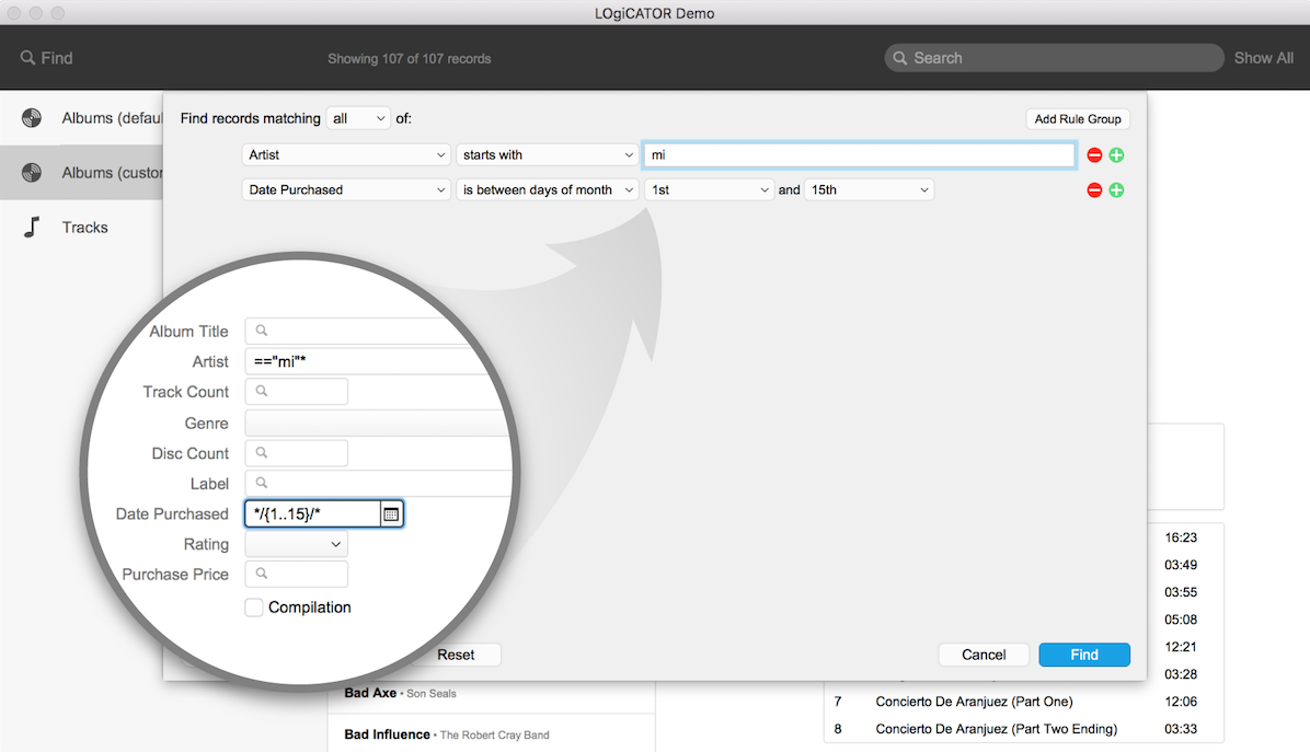 LOgiCATOR screenshot